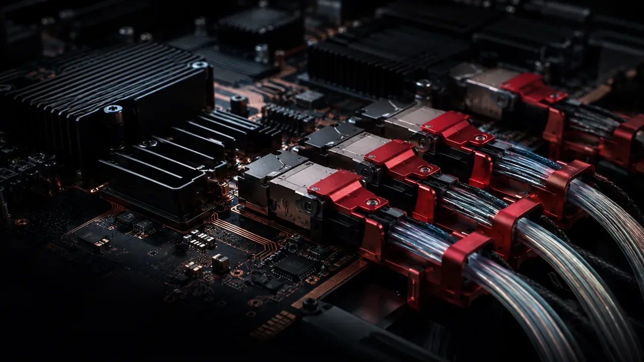 Barramento de sincronização de baixa latência e hardware de roteamento