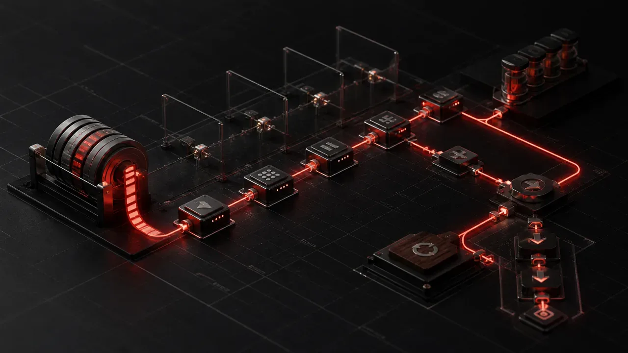 Diagrama técnico de transição de estados de agente com isolamento de atividades e rollback de Sagas