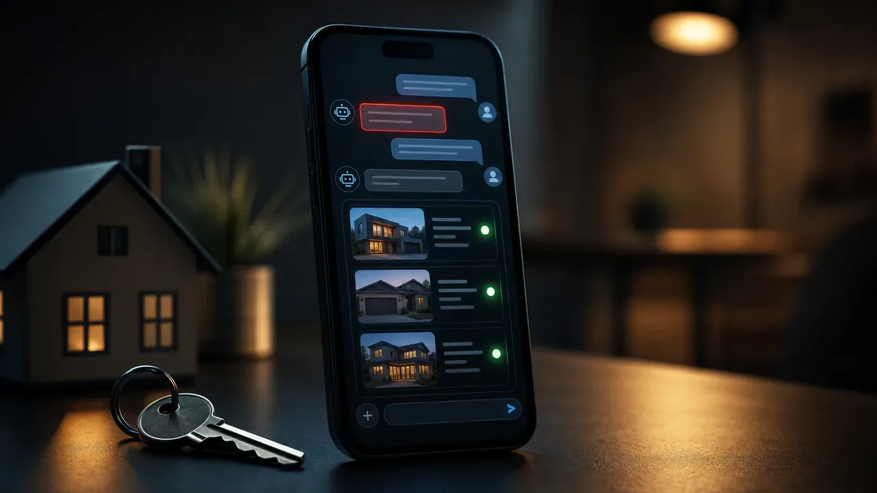 Agente de IA qualificando lead imobiliário via WhatsApp de forma automática