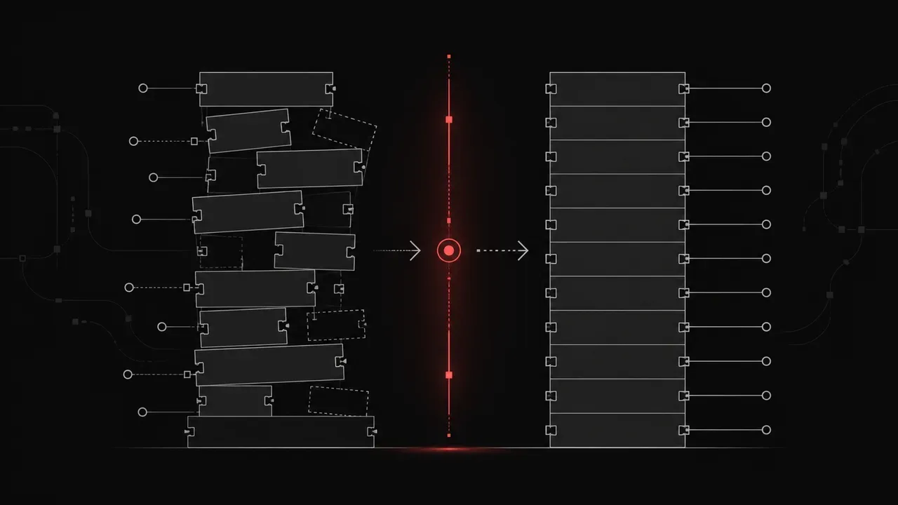 Diagrama comparando API instável em beta com API estabilizada na versão 1.0