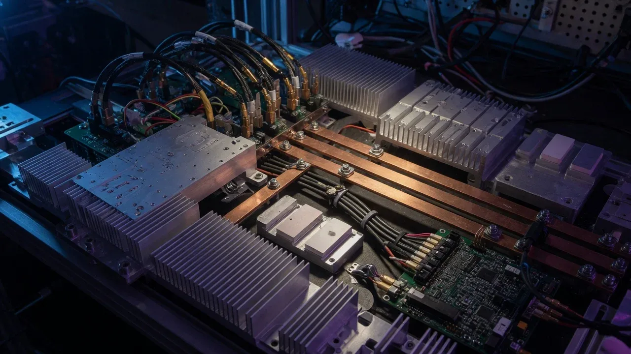 Terminal de desenvolvimento em estação de trabalho com código de machine learning e telemetria de GPUs